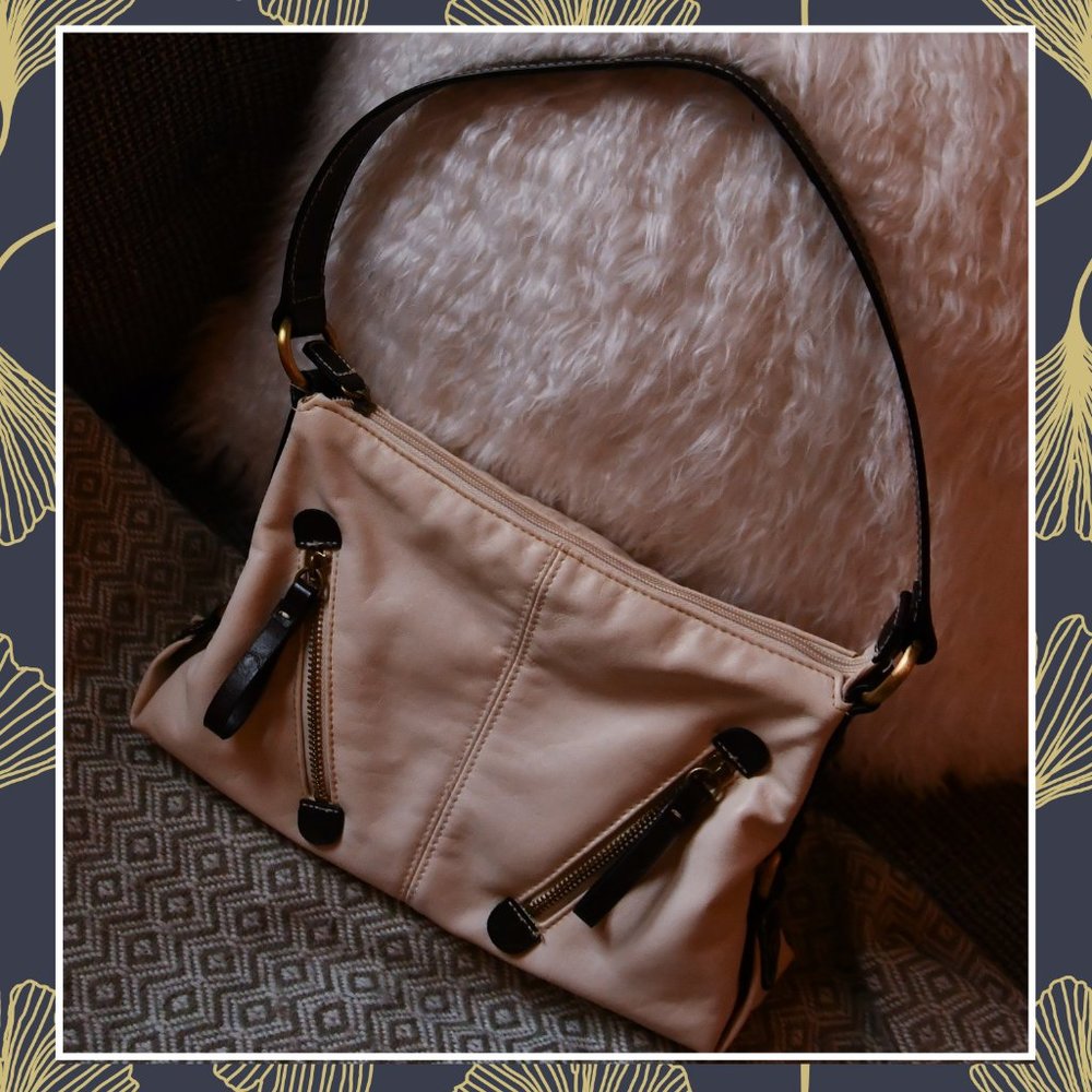 BOGO Vintage Vegan Leather Shoulder Bag